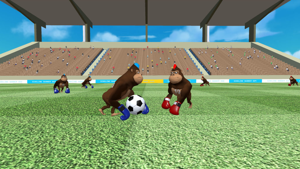 gorilla soccer vr