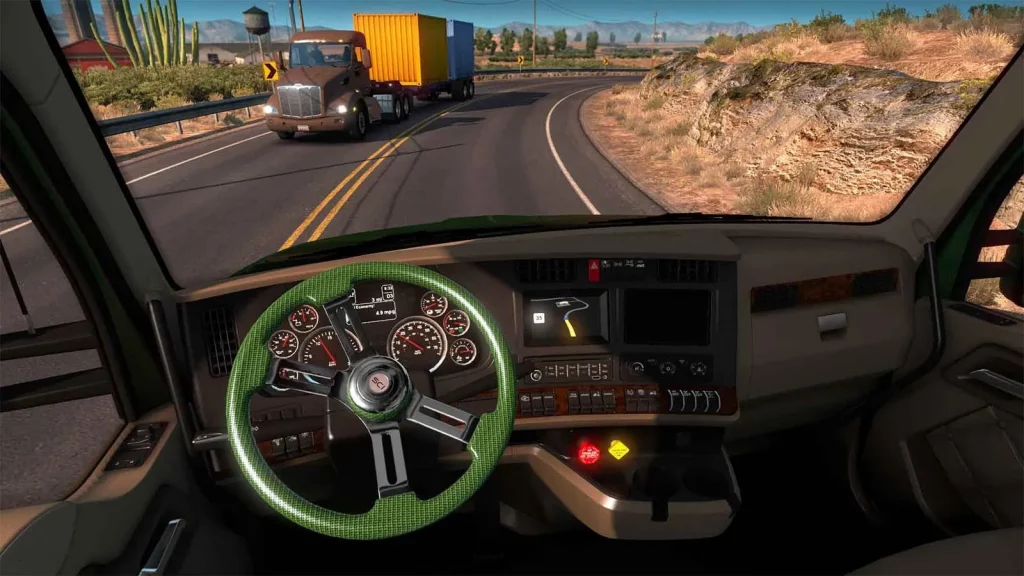 how to play american truck simulator in vr